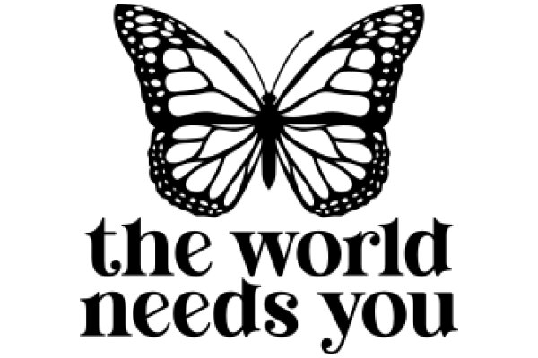 The World Needs You: A Symbolic Butterfly