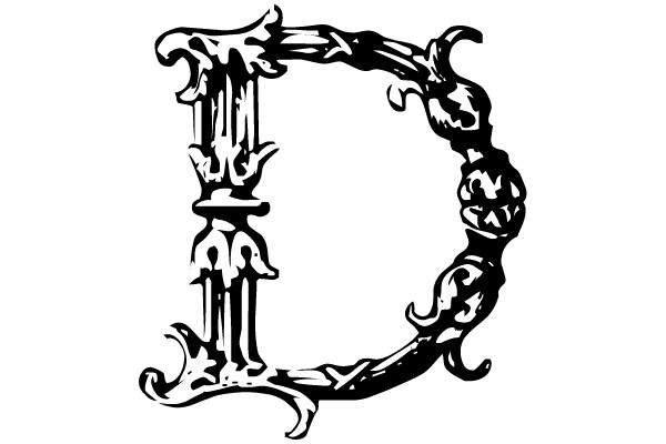 Ornate Gothic Initial 