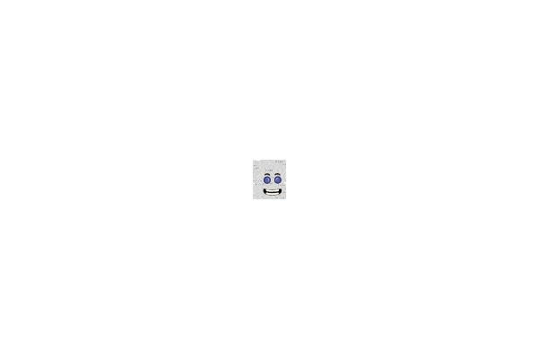 Digital Smiling Face with Eyes Closed