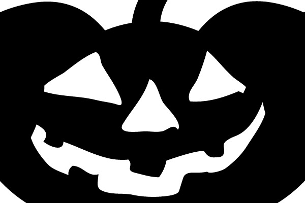 Halloween Jack-O'-Lantern Silhouette