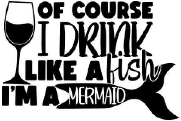 Of Course I Drink Like a Fish, I'm a Mermaid!
