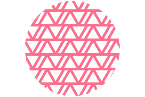 Vibrant Pink Geometric Pattern