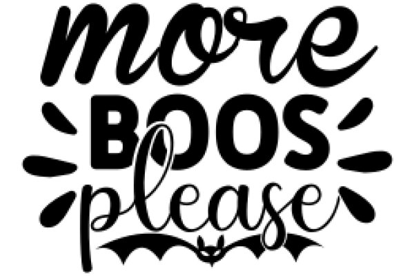 More Boos, Please: A Halloween-themed request for more spooky content.