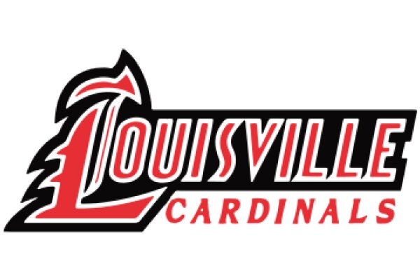 Louisville Cardinals Logo on a White Background