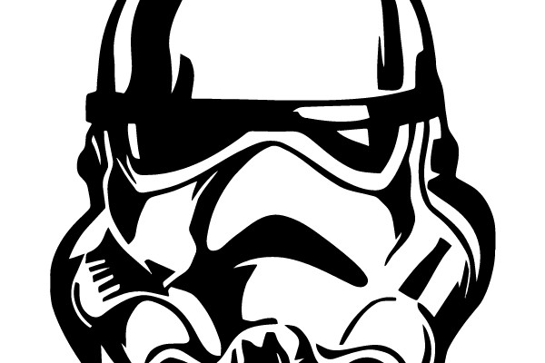 Stormtrooper Helmet Decal