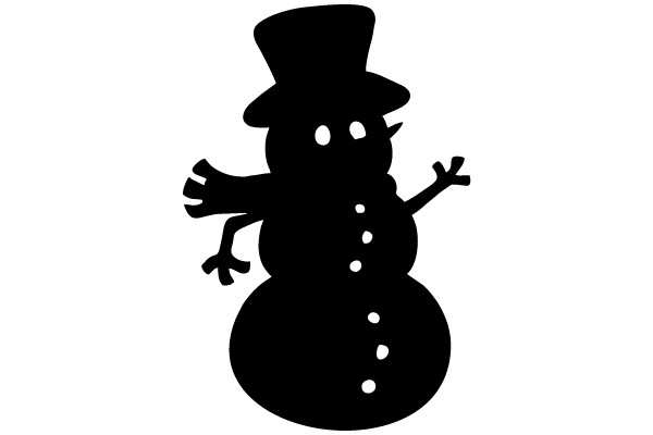 Snowman Silhouette