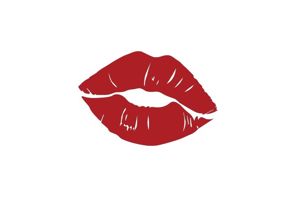 Red Lips Icon