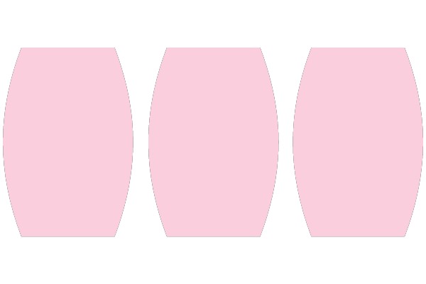 A Collection of Pink Ovals