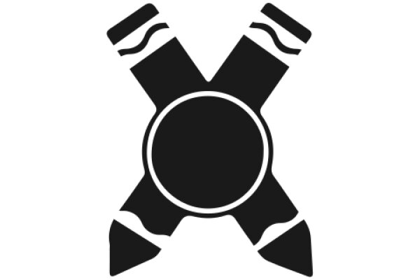 Stylized Icon of a Pencil with a Round Eraser