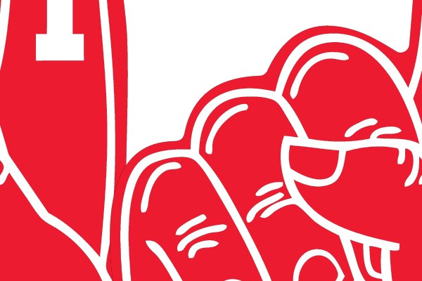 Nebraska Huskers #1 Fan Foam Finger
