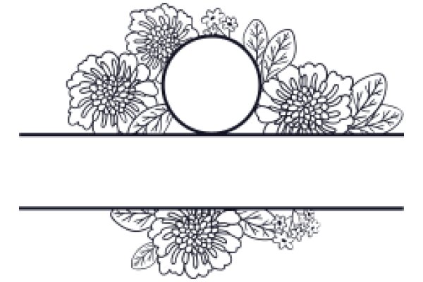 Elegant Floral Design with an Egg