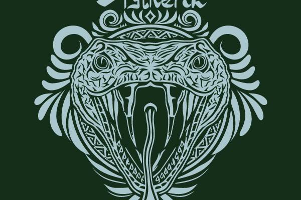 Slitherin Crest: A Tribal Snake Symbol