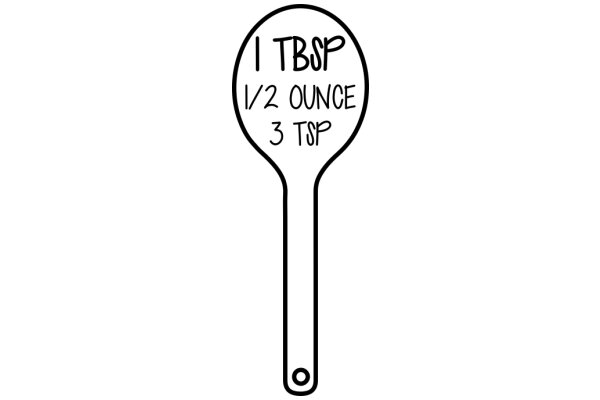 1 TBSP / 1/2 OUNCE / 3 TSP