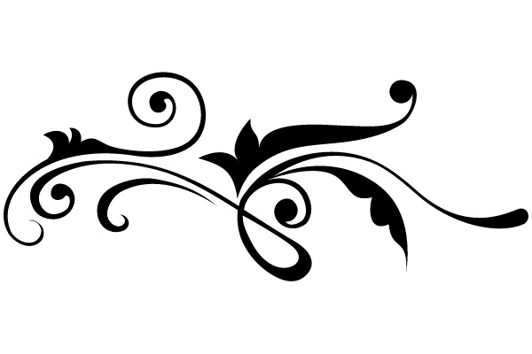 Ornament 195: A Stylized Vintage Flourish Design