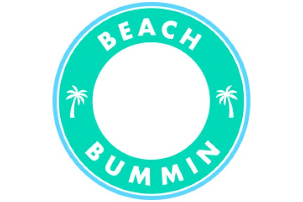 Vibrant Beach Bum Logo