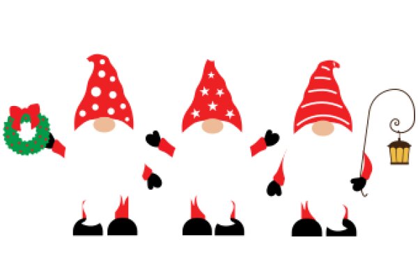 A Festive Collection of Christmas-Themed Icons
