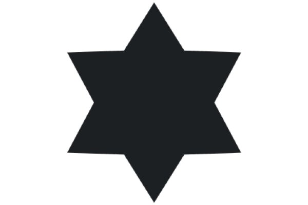 Simplistic Black Star Icon