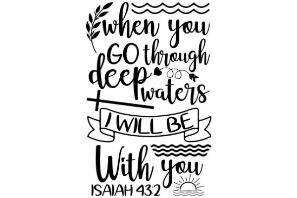 Inspirational Quote Art: A Visual Affirmation of Faith and Hope