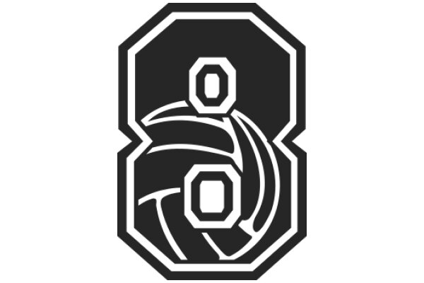Stylized Logo with Sports Theme