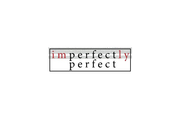 imperfectly perfect