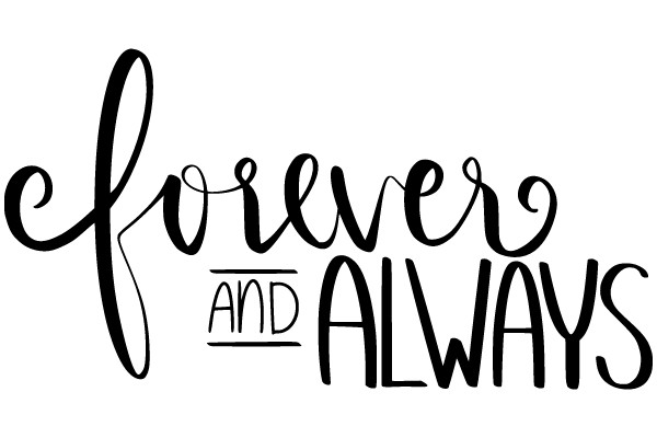 forever and always