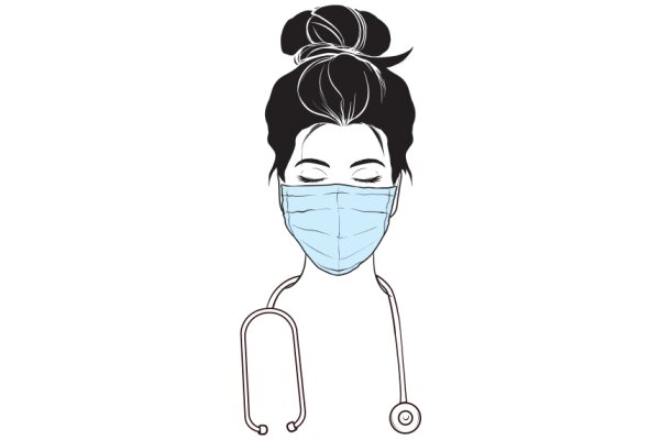 A Medical Professional's Daydream: A Moment of Rest Amidst the Busy Life of a Nurse