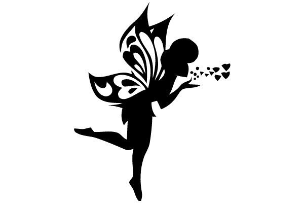 Silhouette of a Fairy
