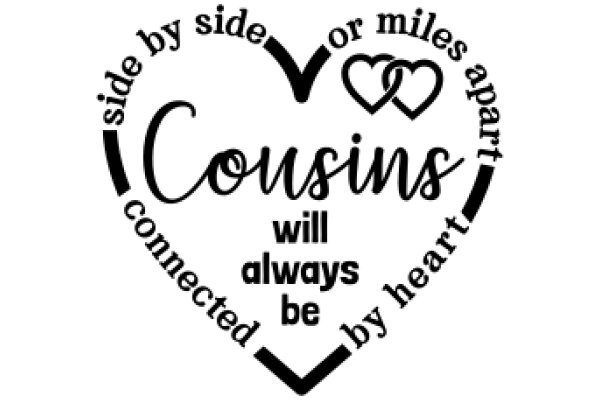A Heartfelt Message of Love and Connection: 'Cousins Will Always Be Heart Connected by Side or Miles Apart'