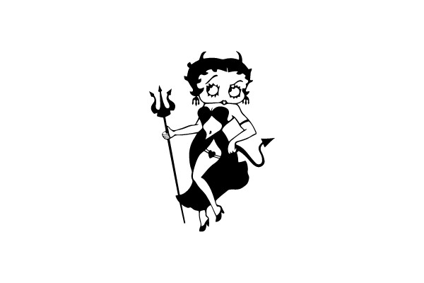 Betty as Devil Betty