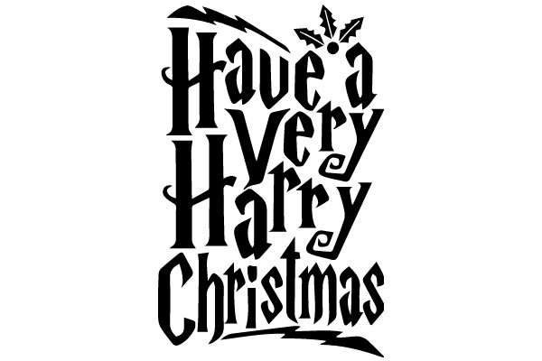 Wishing You a Very Merry Christmas: A Festive Greeting from the Harry Potter Universe