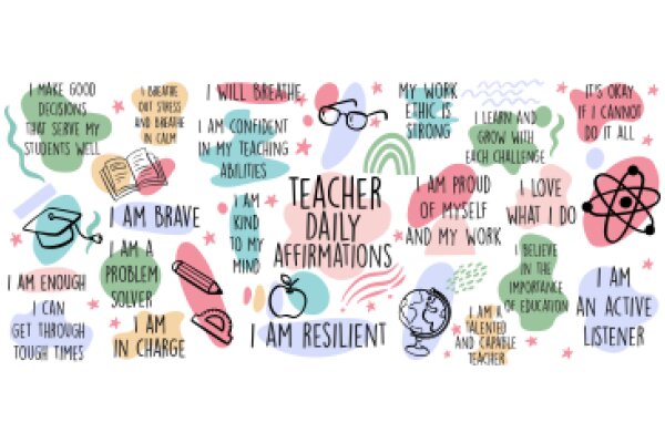A Colorful Collection of Teacher Affirmations and Quotes