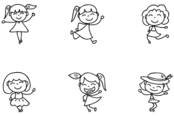 A Collection of Joyful Cartoon Characters