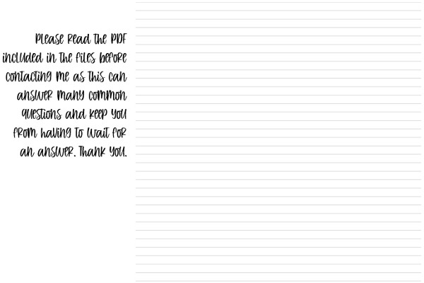 A Plea for Attention: A Letter from the Files Before Contacting Me as This Can Answer Many Common Questions and Keep You Waiting for an Answer.