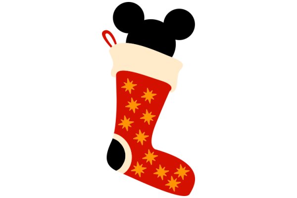 A Festive Christmas Scene with Mickey Mouse