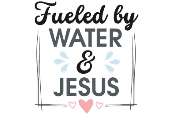 Fueled by Water & Jesus: A Graphic Design