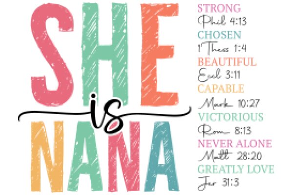 Celebrating Strong Women: A Colorful Tribute to the Power of Nana