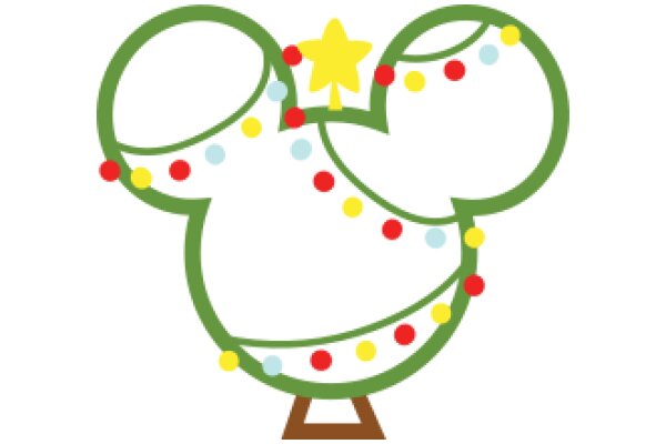 Celebrating the Festive Season with a Colorful Mickey Mouse Balloon