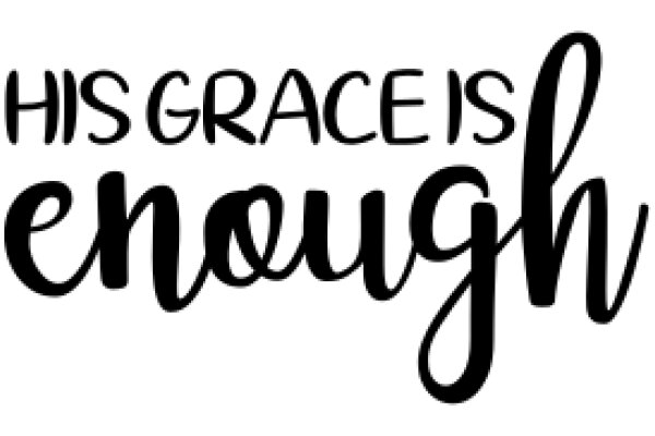His Grace is Enough
