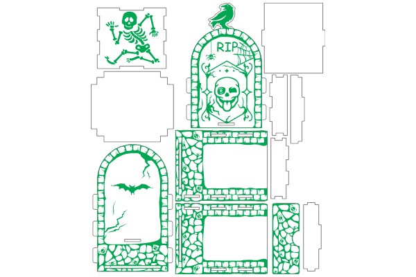 A Collection of Stylish Halloween Decorations