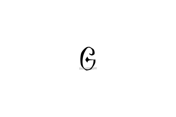 The letter G