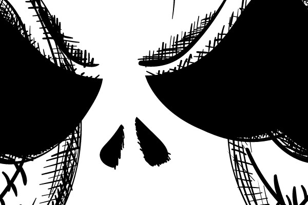 Jack Skellington's Grinning Face