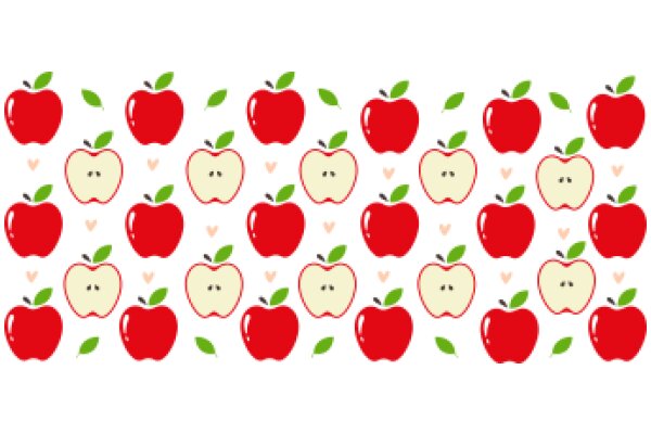 A Delightful Pattern of Apples and Apple Trees