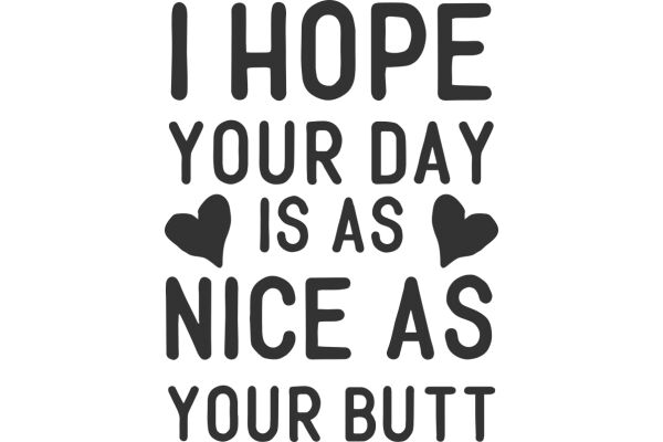 A Heartfelt Message of Love and Appreciation: 'I Hope Your Day is as Nice as Your Butt'