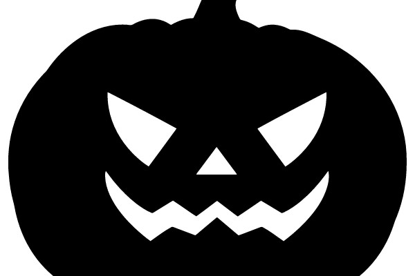 Spooky Jack-o'-lantern Silhouette