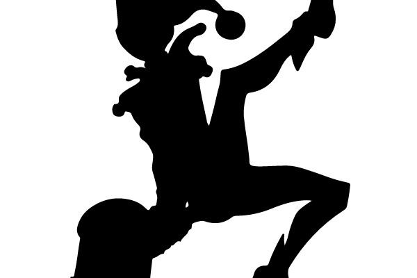 Silhouette of a Juggler