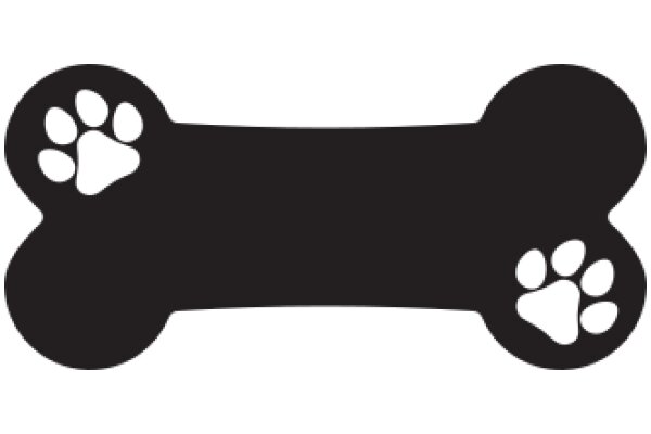 ABone with Paw Prints
