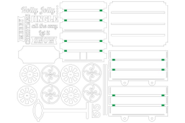 Holiday-themed Christmas Decorations: A Collection of Festive Decorations for the Holiday Season