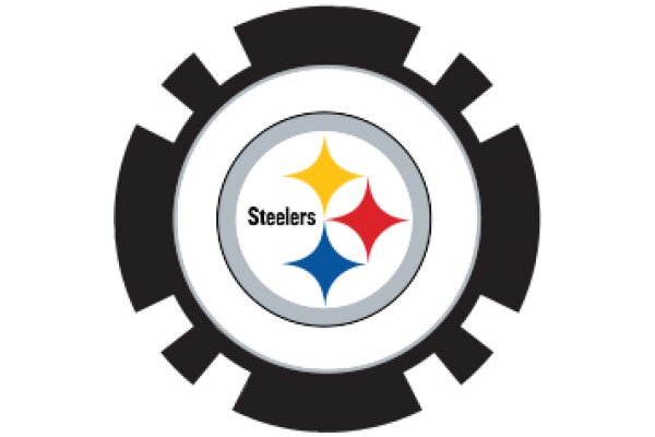 Pittsburgh Steelers Logo with Gear Background