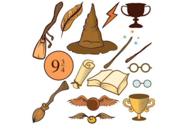 A Collection of Magical Items and Symbols