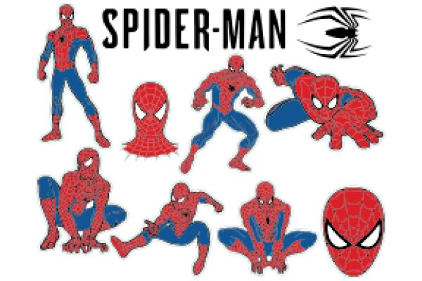 Spider-Man: A Collection of Iconic Stickers